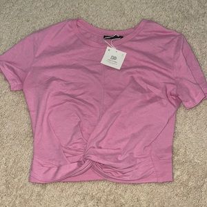 ZARA CROPPED SHIRT NWT